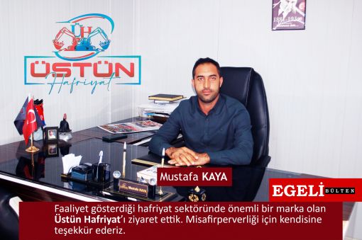 mustafa kaya üstün hafriyat